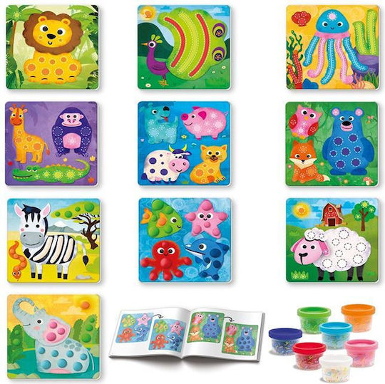 AS Plasticine Art Dough Animals Game For Ages 3+ 7 Pieces