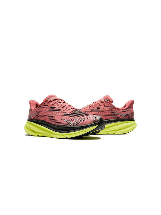 Clifton 9 Gore-tex Sport Shoes Running Pink Waterproof with Gore-Tex Membrane