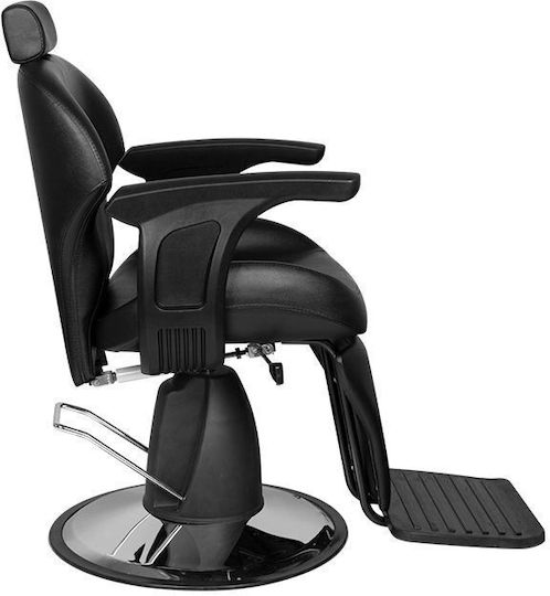 Barber Equipment Καρέκλα Barbier Schwarz mit verstellbarer Höhe