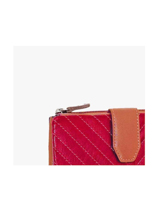 Bartuggi Leather Women's Wallet Red