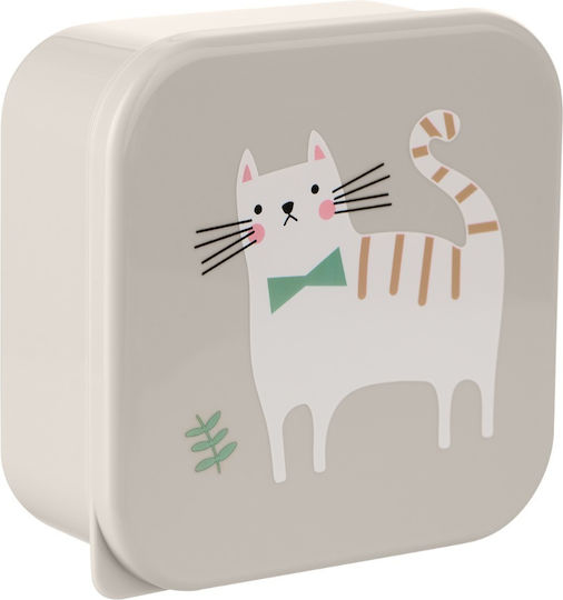 Kikka Boo Plastik Kinder Lunchset 0.6Es Gray