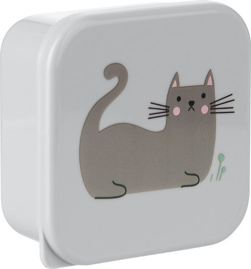 Kikka Boo Plastik Kinder Lunchset 0.6Es Gray