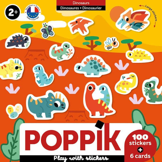Poppik Autocolantele Mele - Dinozauri