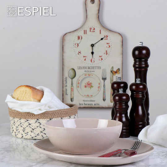 Espiel Manual Set Spice Mills made of Wood in Copper Color 13cm 1pcs