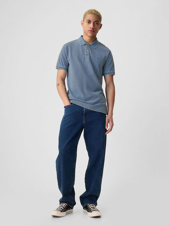 Polo Hemd Blau