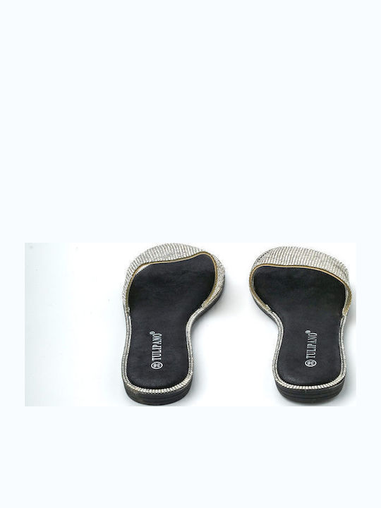 Sandale Casual Damă Din Piele Negru PAN-1005