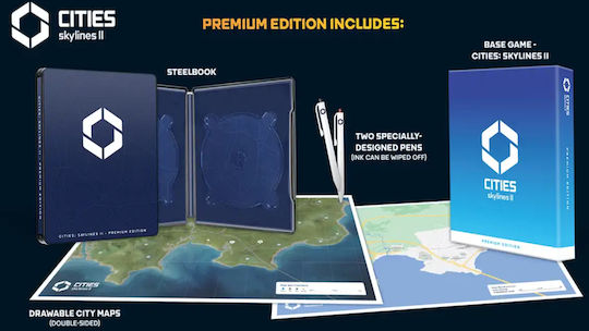 Cities Skylines 2 Premium Edition PS5 Game - Προπαραγγελία