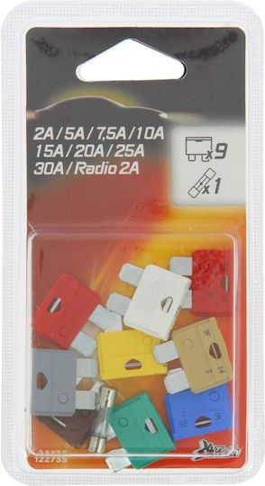 XLTech Car Fuse Set Blades 10pcs