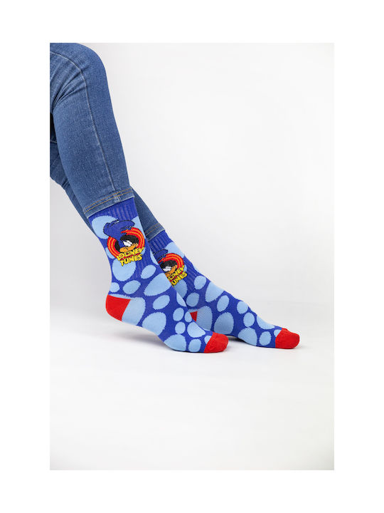Warner Bros Looney Tunes Femei Șosete Multicolor 4Pachet