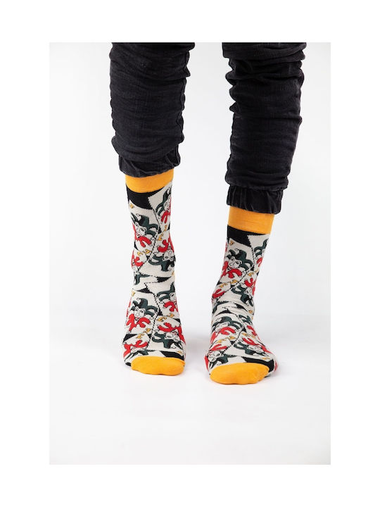 Warner Bros Joker Laugh Bărbați Șosete Multicolor 4Pachet
