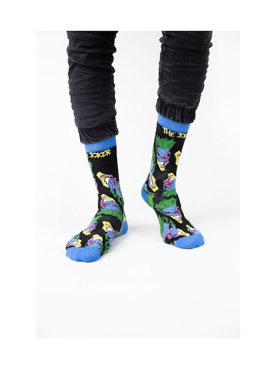 Warner Bros Joker Laugh Bărbați Șosete Multicolor 4Pachet