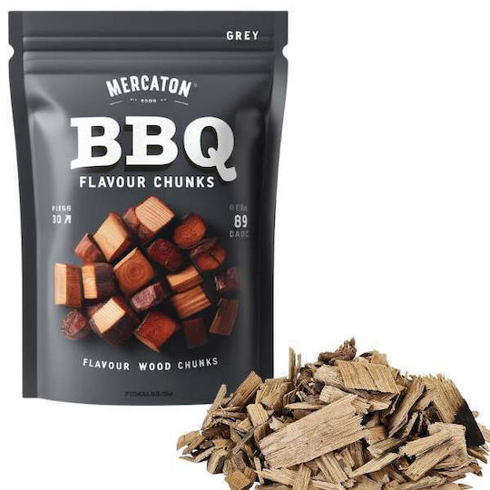 Chips din Lemn Chipsuri pentru Fumat la Grătar cu Aromă Stejar 900gr 1buc