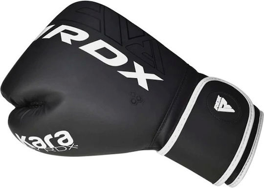 RDX Boxing Gloves made of Synthetic Leather for Match White