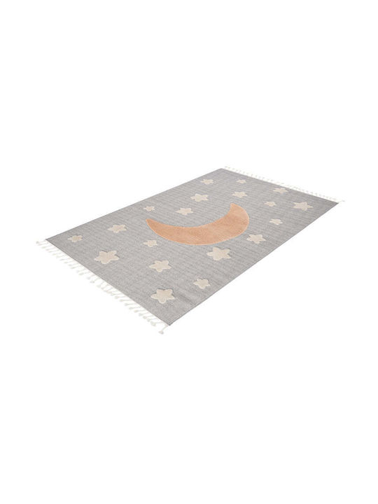 Klonaras Παιδικό Χαλί Αστέρια Γκρι 160x230cm