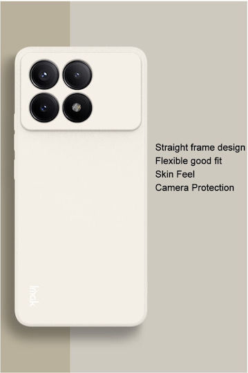 Imak Uc-4 Series Back Cover Silicon Alb (Xiaomi Poco F6 Pro 5G)