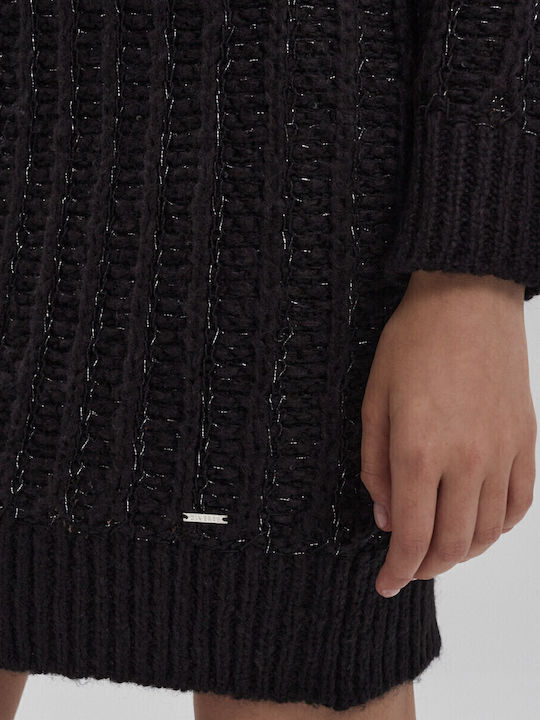 Mini Φόρεμα Πλεκτό Black