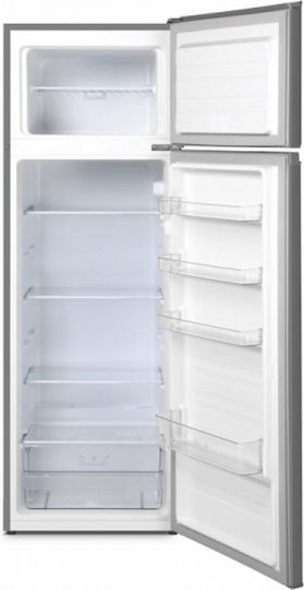 Inventor Ψυγείο Δίπορτο 235lt Υ159xΠ55xΒ55εκ. Inox DP1590SE