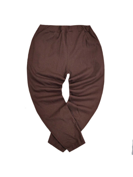 Close Society Men's Sweatpants Dark Brown