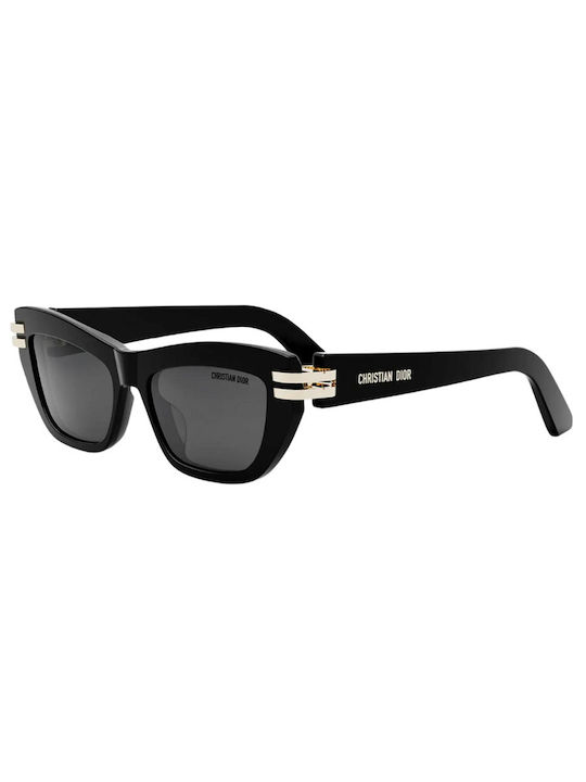 Dior Women's Sunglasses with Black Frame and Black Lens CDIOR B2U 10A0