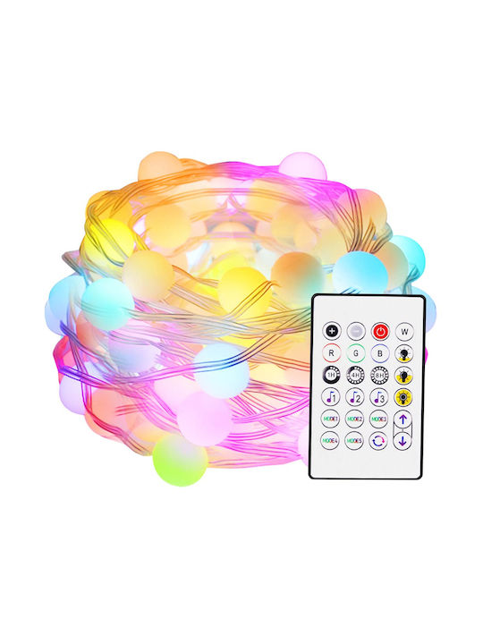 33 LED RGB USB Weihnachtsbeleuchtung in Reihe 33 LED RGB USB Weihnachtsbeleuchtung in Reihe