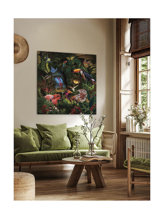Selvatica Πίνακας Γυάλινος 100x100cm