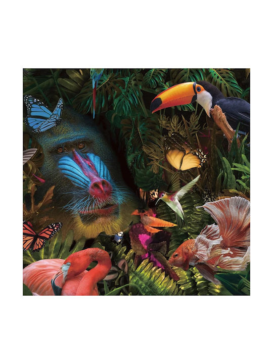 Selvatica Πίνακας Γυάλινος 100x100cm