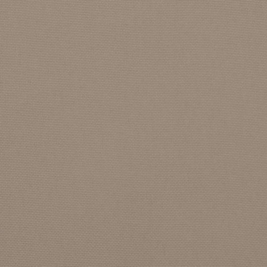 vidaXL Pernă Waterproof Pentru Bancă De Perne Pentru Scaune De Grădină Cu Spătar Taupe 2 Bucăți 60x60 Cm
