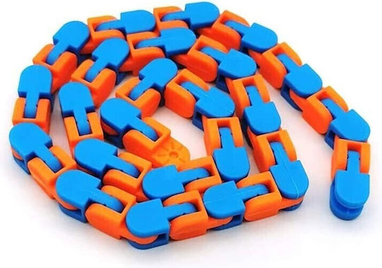 Fidget Σωλήνας Πλαστικό Πορτοκαλί