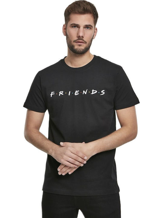 Merchcode Friends MC350 T-shirt σε Μαύρο χρώμα