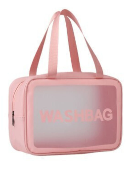 Toiletry Bag in Pink color 26cm