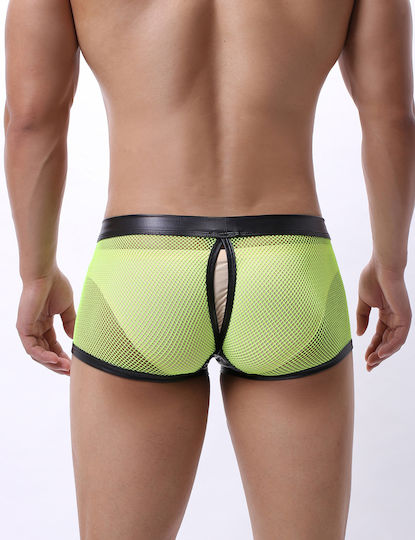 Kinksters Ανδρικό Sexy Boxer Πράσινο