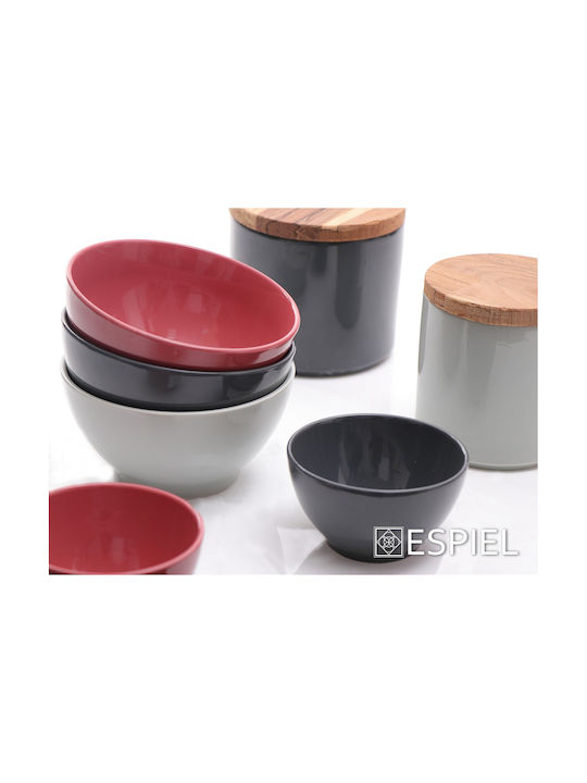 Espiel Essentials Dip Serving Bowl Round Grey with Diameter 10cm