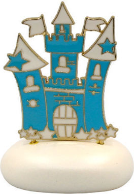 Bombonieră de Botez cu Ornament din Metal 10x7cm