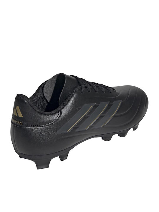 adidas Copa Pure 2 Club Football Shoes with Cleats Black