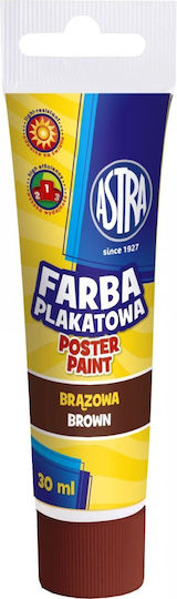 Astra Tempera de Pictură Brown în Tubular 30ml 1buc