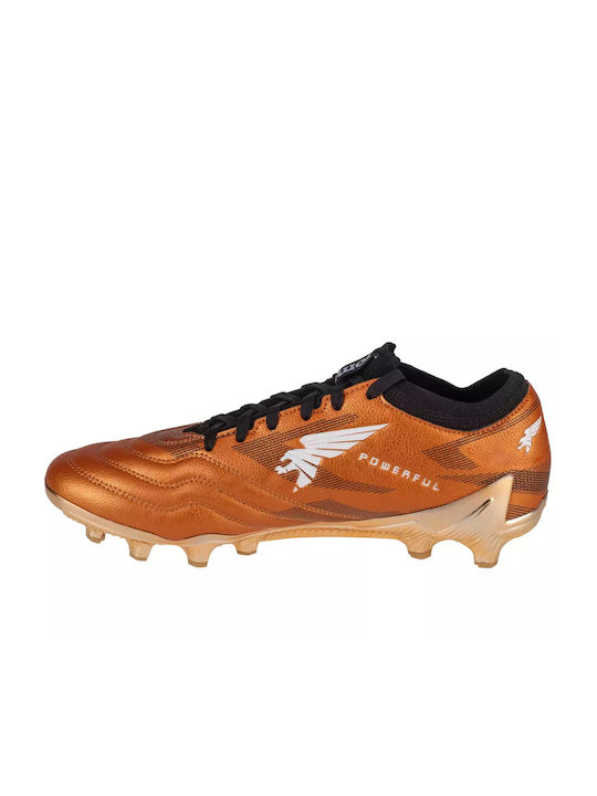 Joma Powerful Cup FG Χαμηλά Ποδοσφαιρικά Παπούτσια με Τάπες Πορτοκαλί