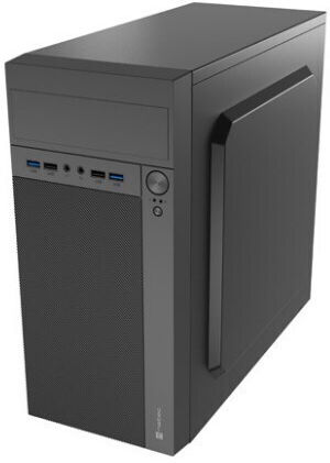 Natec Helix Mini Tower Κουτί Υπολογιστή Μαύρο