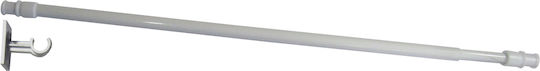Bare pentru perdele metalic Pliabil Monocrom F10mm 55-85cm Alb 4201 Bare pentru perdele metalic Pliabil Monocrom F10mm 55-85cm Alb 4201