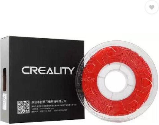 Creality3D Filament Pentru Imprimante 3D PLA 1.75mm Roșu 1kg 1 Bucată Bobină
