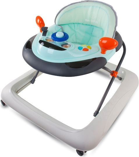 Sun Baby Strada cu Muzică pentru 6++ Luni Albă