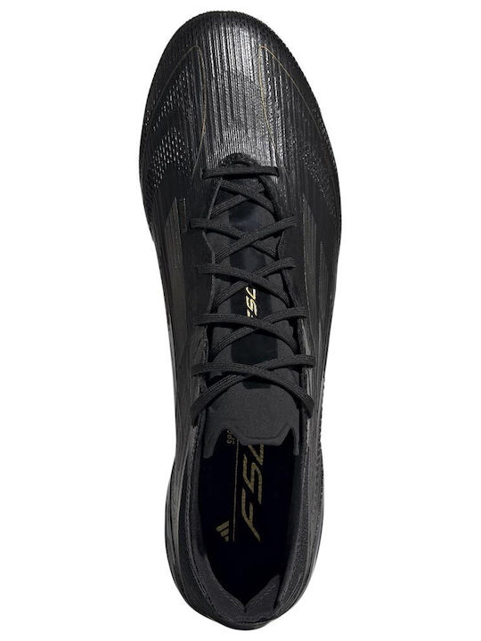 Adidas Elite FG Χαμηλά Ποδοσφαιρικά Παπούτσια με Τάπες Μαύρα