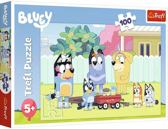 Trefl 100 Bluey Puzzle The Wonderful World of Bluey