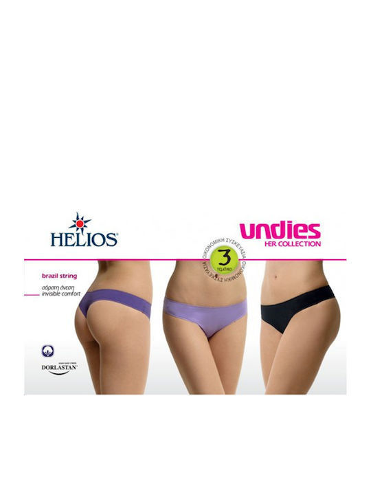 Βαμβακερά Women's Brazil 3Pack Pink/Fuchsia/Bordeaux