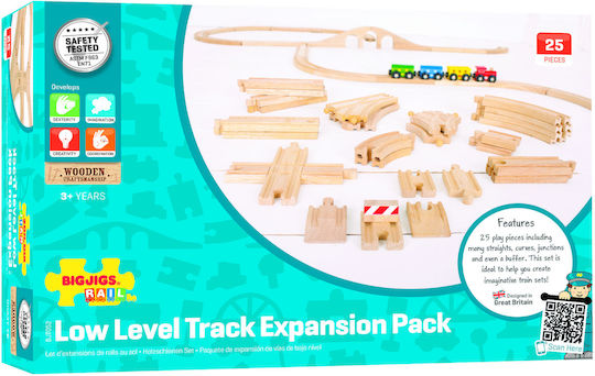 Big Jigs Set mit Zug aus Holz für 3+ Jahre alt+ Jahre