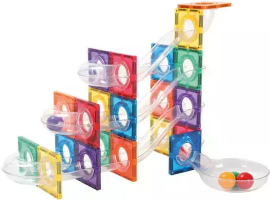 Cleverclixx Magnetisches Spielzeug Bau- und Konstruktionsspielzeug für Kinder ab 3 Jahren
