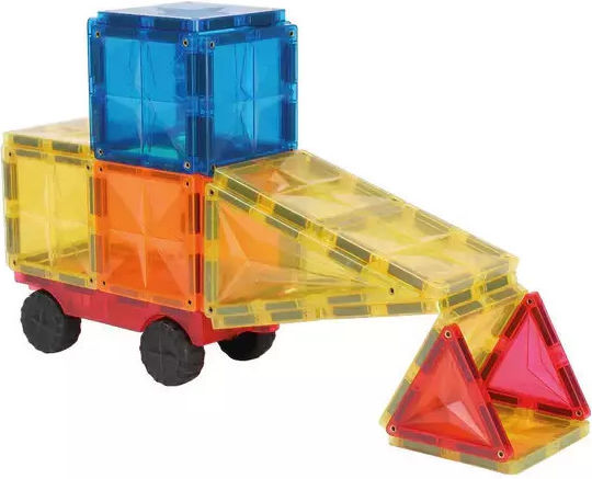 Cleverclixx Magnetisches Bau- und Konstruktionsspielzeug Für Kinder Ab 3 Jahren