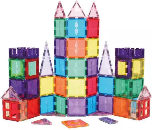 Cleverclixx Magnetisches Bau- und Konstruktionsspielzeug Für Kinder Ab 3 Jahren
