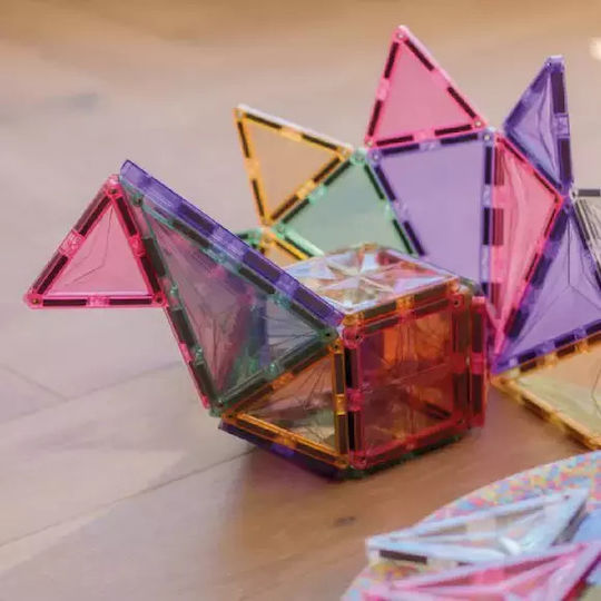 Cleverclixx Magnetisches Spielzeug Bau- und Konstruktionsspielzeug für Kinder ab 3 Jahren