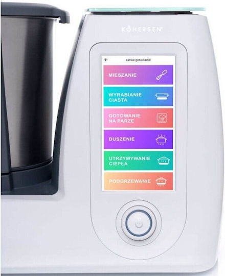 Kohersen CY021 Aragaz multifuncțional 2000W cu Capacitate 3.3lt Alb