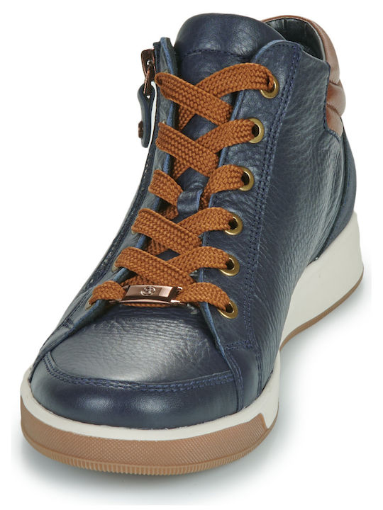 Damen Stiefel Marineblau